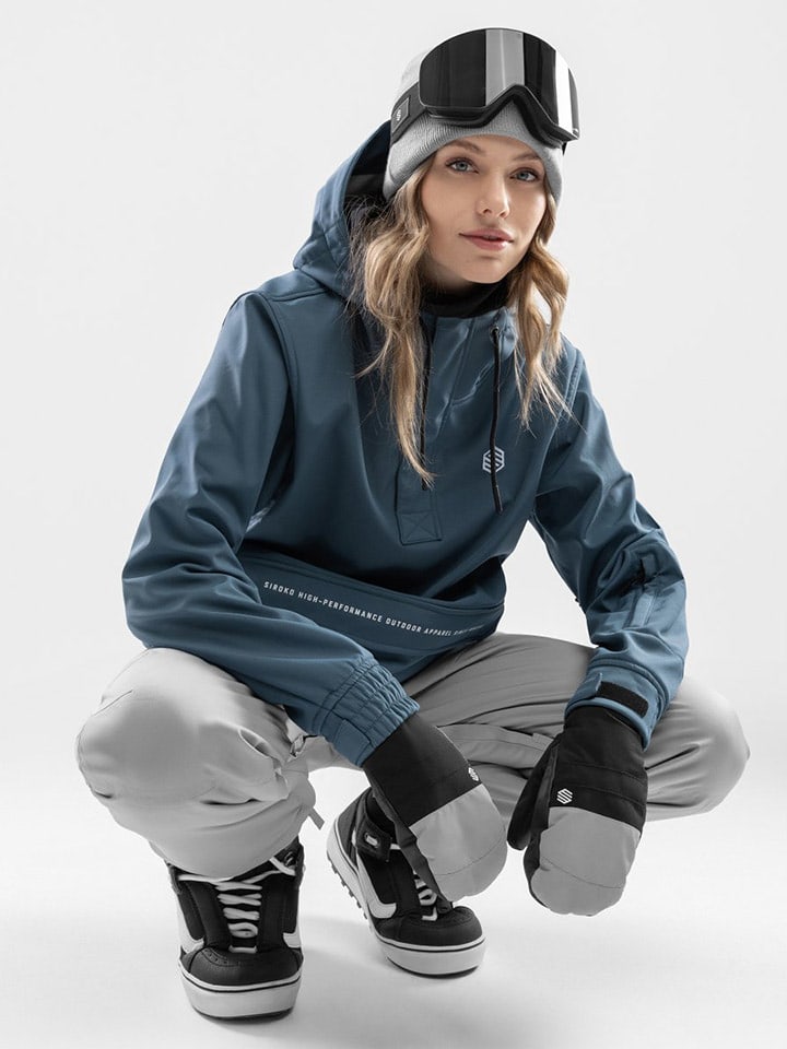 Siroko Kurtka narciarska "W3-W" w kolorze niebieskim rozmiar: XXL