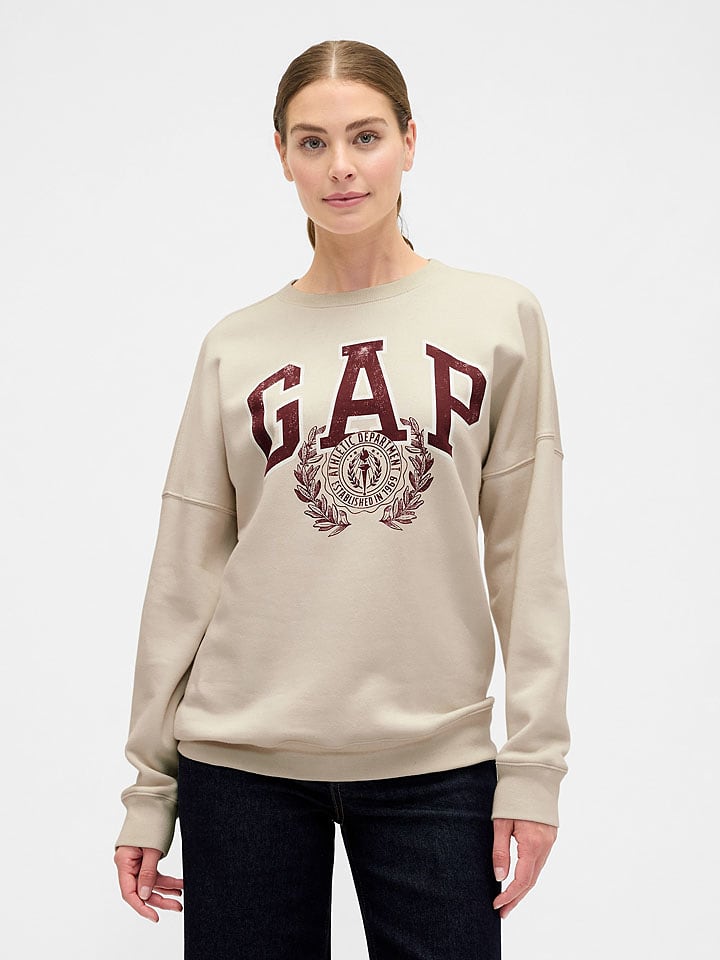 GAP Bluza w kolorze beżowym rozmiar: S