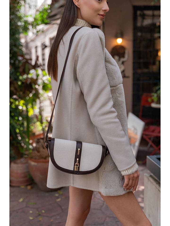 Lucky Bees Torebka w kolorze kremowo-brązowym - 26 x 10 x 10 cm rozmiar: onesize