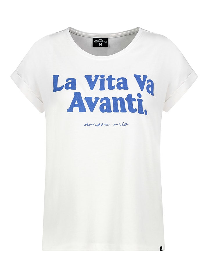 Eight2Nine Koszulka w kolorze białym rozmiar: XS