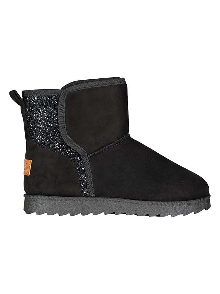 Geographical Norway Botki zimowe "Olga" w kolorze czarnym rozmiar: 38