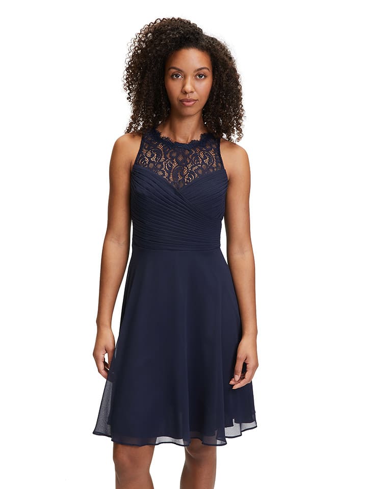 Vera Mont Sukienka w kolorze granatowym rozmiar: 38