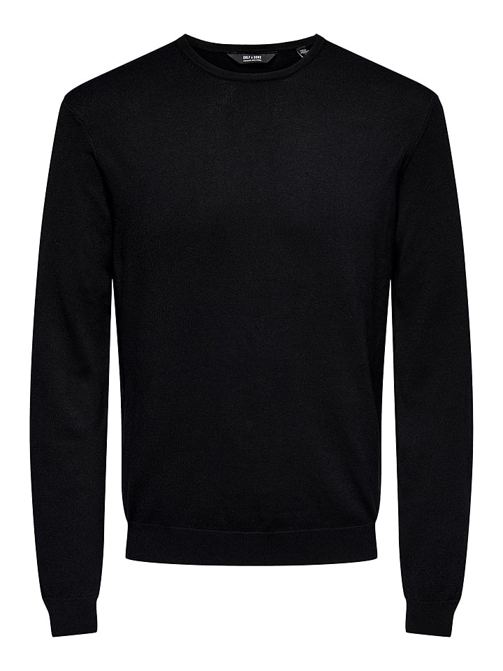 ONLY & SONS Sweter "Wyler" w kolorze czarnym rozmiar: S
