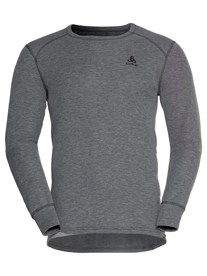 Odlo Podkoszulek funkcyjny "Active Warm Eco" w kolorze szarym rozmiar: L