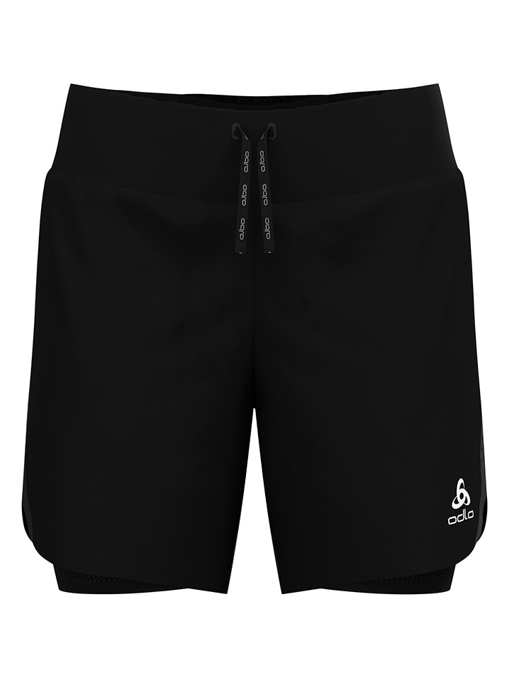 Odlo Szorty 2w1 "X-Alp Trail" w kolorze czarnym do biegania rozmiar: XS