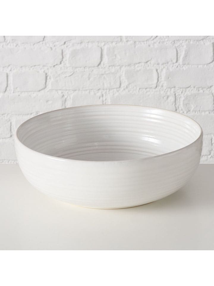 Boltze Salaterka "Jonah" w kolorze biało-beżowym - Ø 30 cm rozmiar: onesize