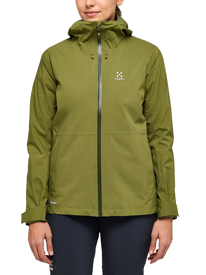 Haglöfs Kurtka funkcyjna "Aria Proof" w kolorze khaki rozmiar: XS
