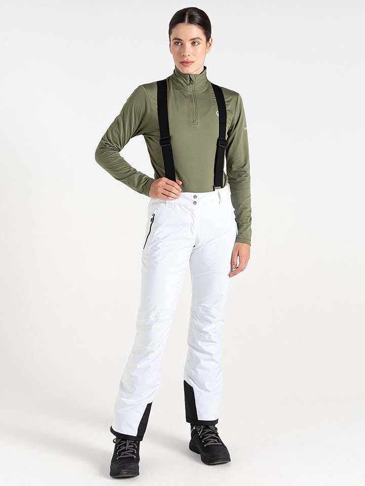 Dare 2b Spodnie narciarskie "Diminish" w kolorze białym rozmiar: 44