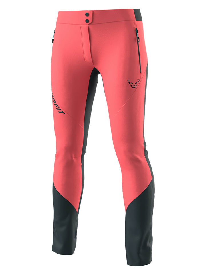 DYNAFIT Spodnie górskie "Transalper 2" w kolorze czerwonym rozmiar: M