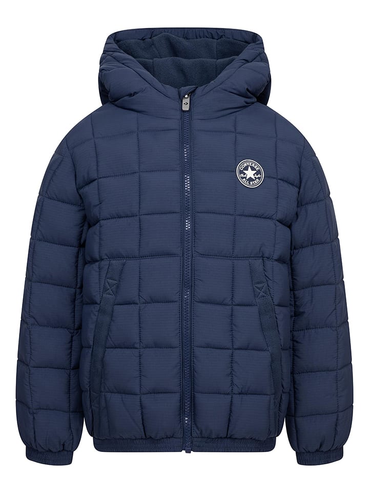 Converse Kurtka pikowana w kolorze niebieskim rozmiar: 158-170