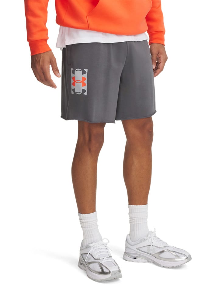 Under Armour Szorty dresowe w kolorze szarym rozmiar: L