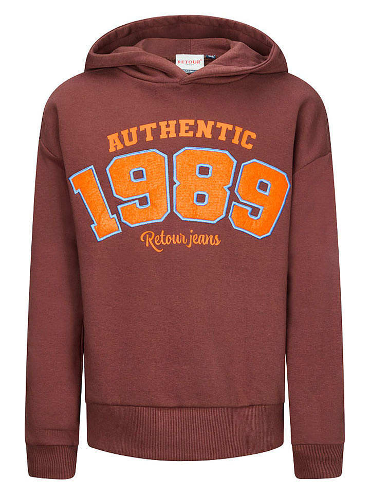Retour Bluza "Roy" w kolorze brązowym rozmiar: 146/152