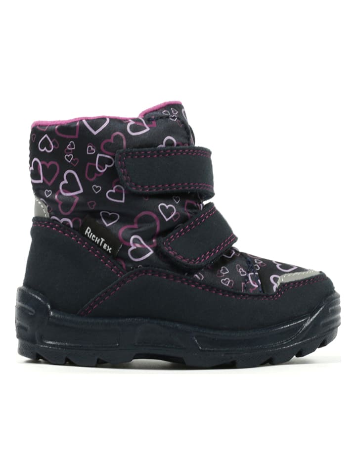 Richter Shoes Kozaki zimowe w kolorze granatowym rozmiar: 24