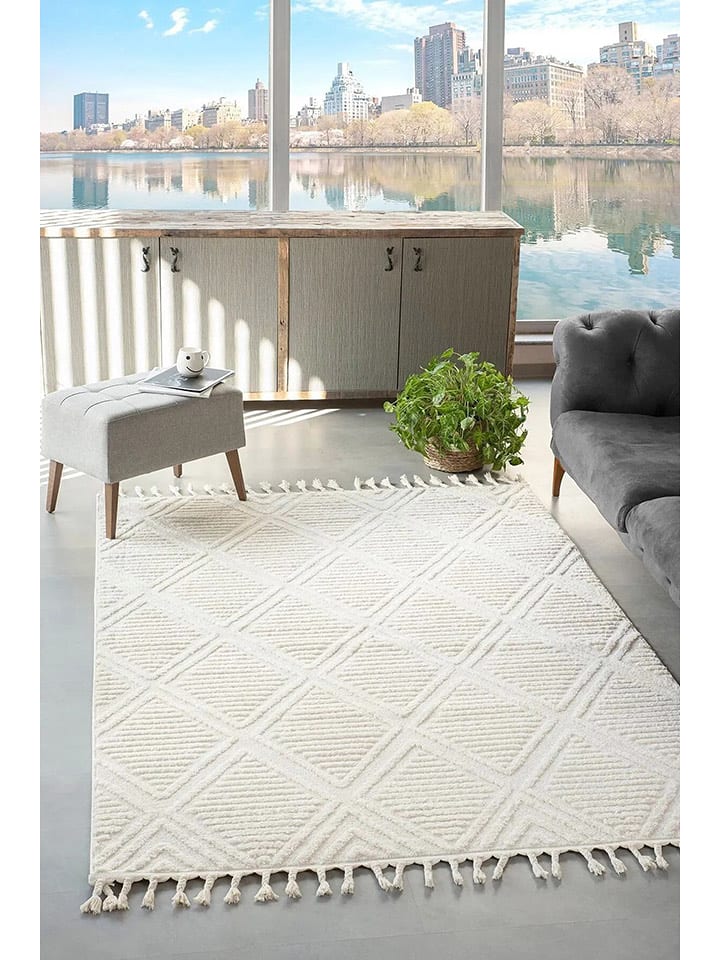 Conceptum Hypnose Dywan "ELİT742B" w kolorze kremowym rozmiar: 100x150 cm