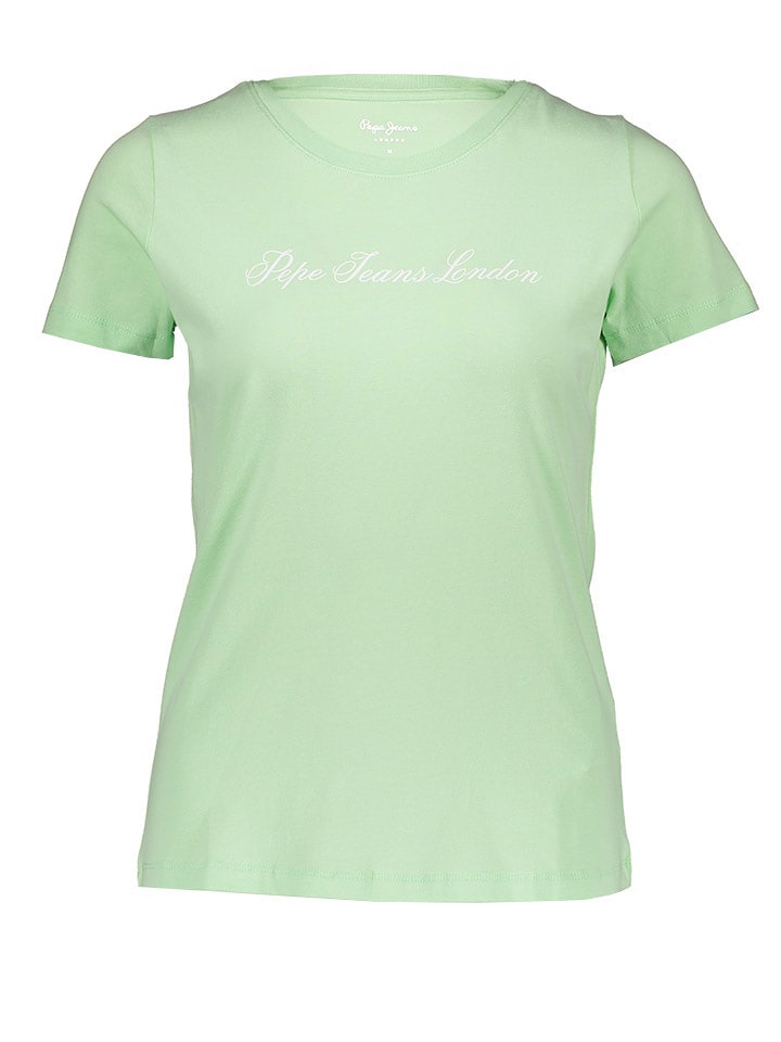 Pepe Jeans Koszulka w kolorze zielonym rozmiar: S