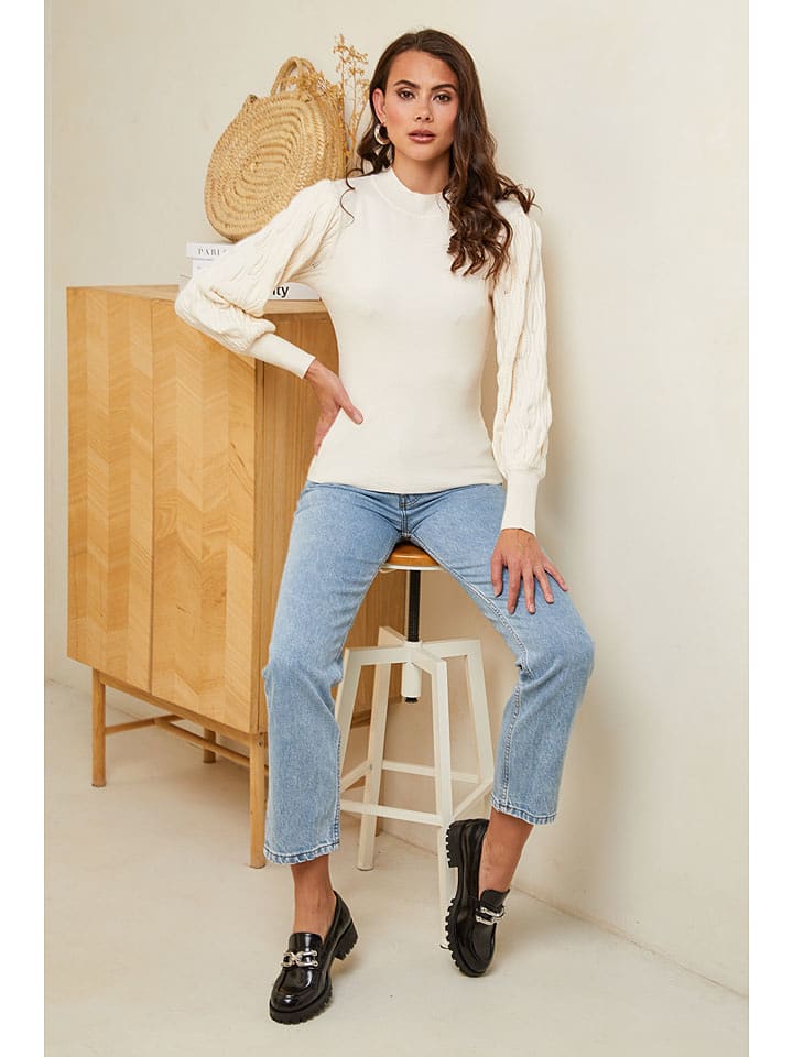 Soft Cashmere Sweter w kolorze beżowym rozmiar: 34/36