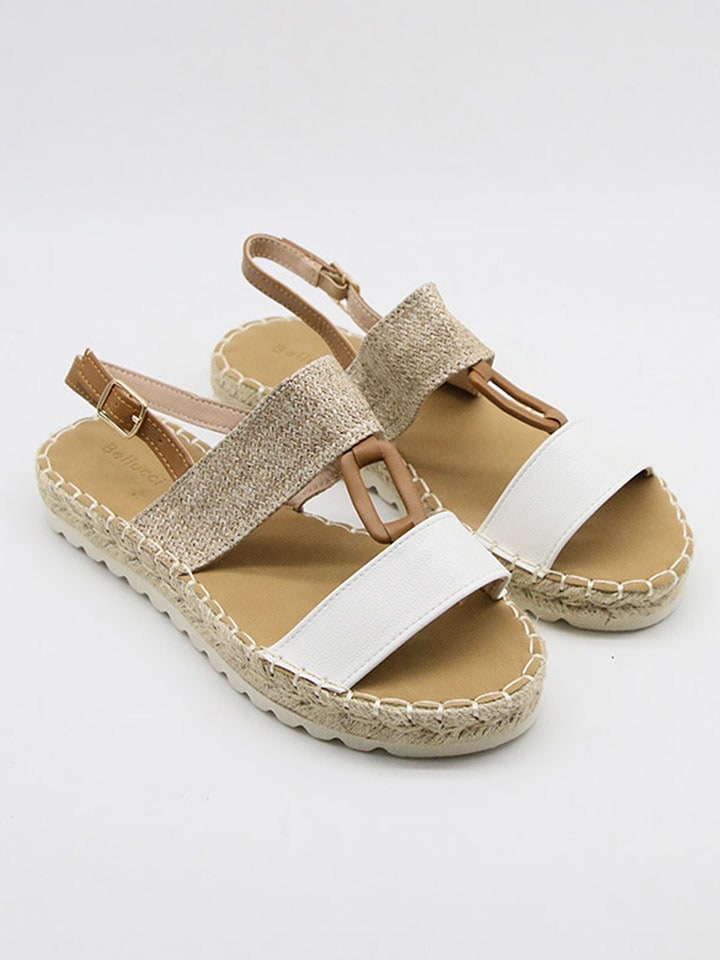 Bellucci Sandały w kolorze białym rozmiar: 40