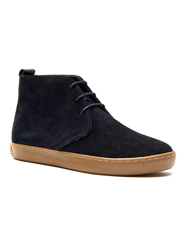 Comfortfusse Skórzane trzewiki w kolorze czarnym rozmiar: 42