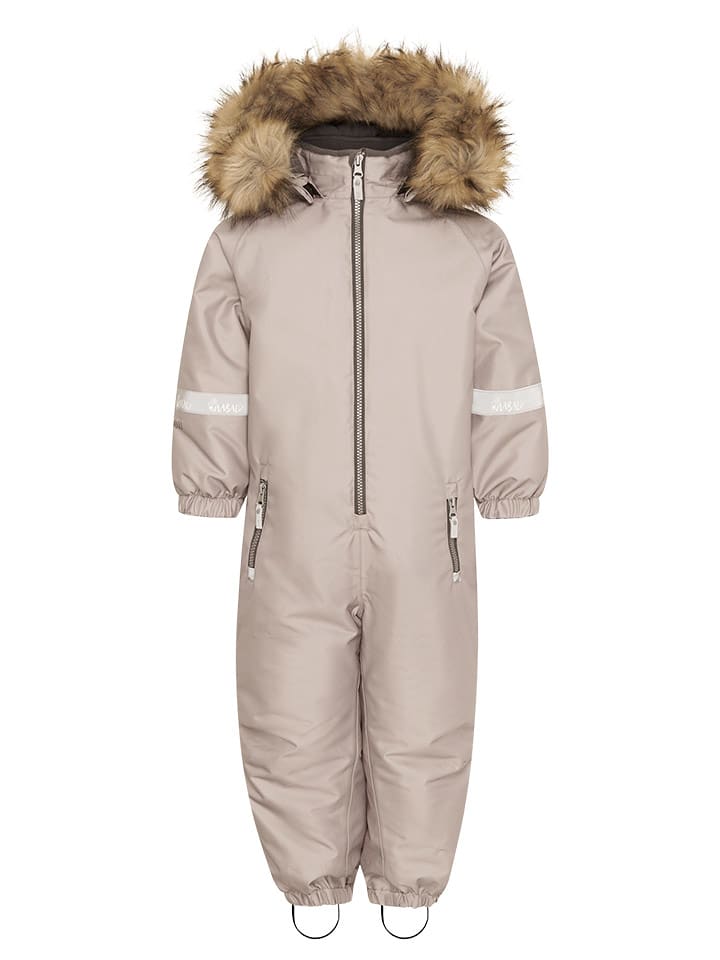 HULABALU Kombinezon zimowy "Victory" w kolorze beżowym rozmiar: 128