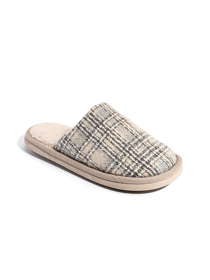 Confly Kapcie w kolorze beżowym rozmiar: 37