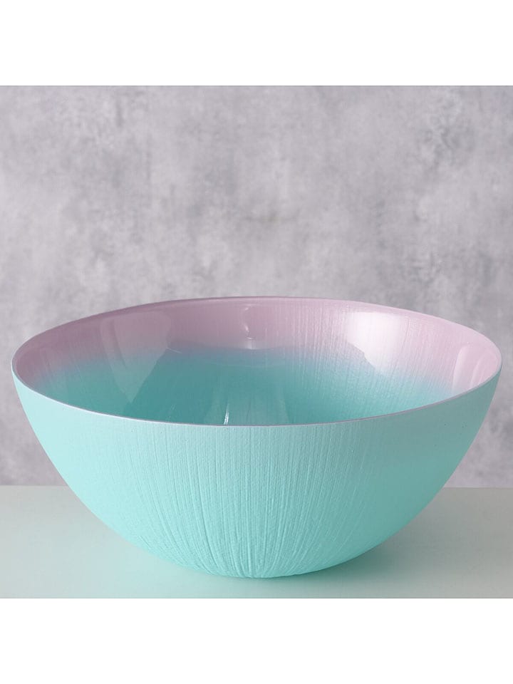 Boltze Miska "Softy" w kolorze turkusowo-jasnoróżowym - Ø 21,3 cm rozmiar: onesize