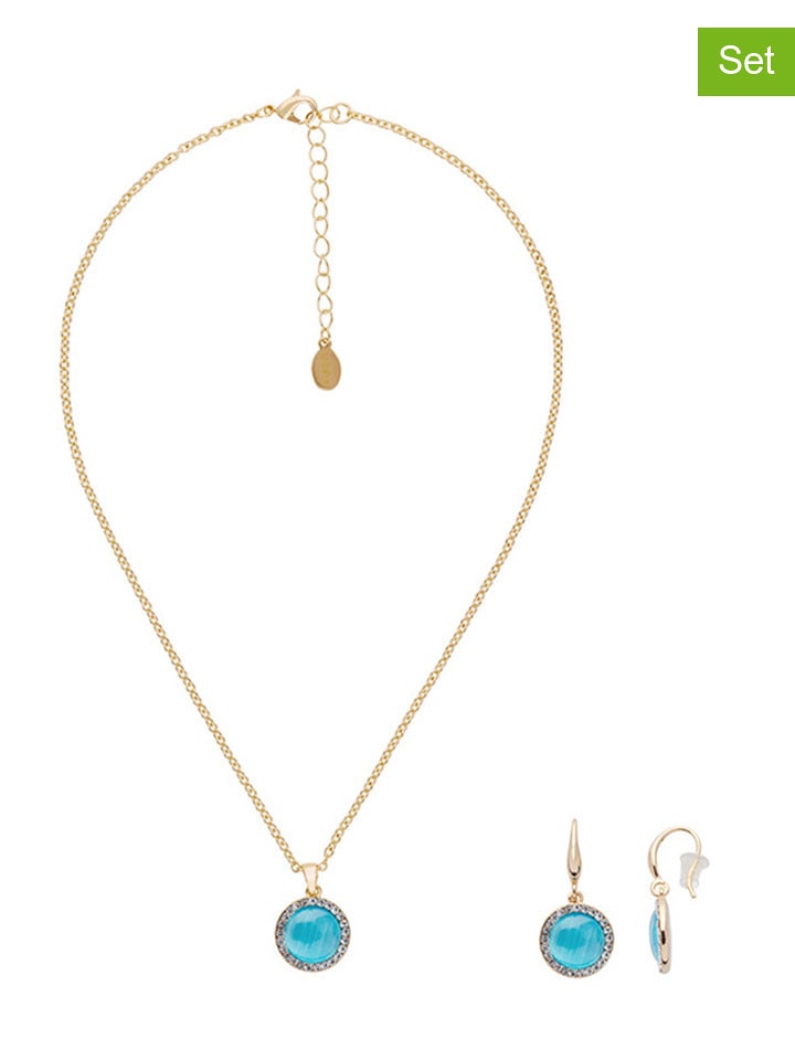 U.S. Polo Assn. 2-częściowy zestaw biżuterii rozmiar: onesize