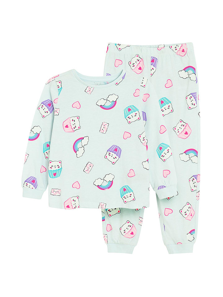 COOL CLUB Piżama w kolorze błękitnym rozmiar: 140