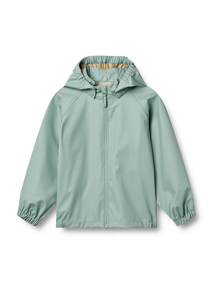 Wheat Kurtka przeciwdeszczowa "Chardy" w kolorze błękitnym rozmiar: 104