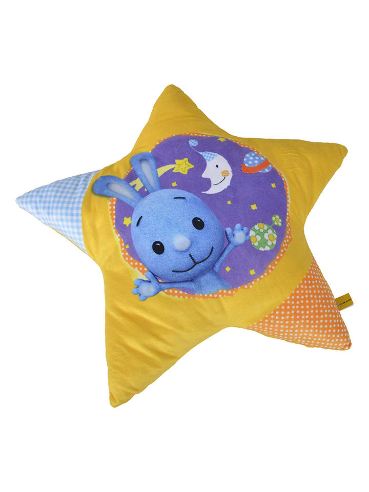 KiKANiNCHEN Poduszka w kolorze żółto-niebieskim rozmiar: onesize