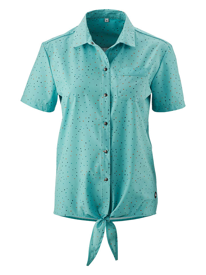 Gonso Bluzka kolarska "Molveno" w kolorze turkusowym rozmiar: 38