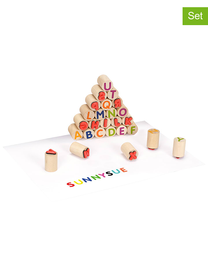 SUNNYSUE Zestaw stempli "ABC" - 3 + rozmiar: onesize