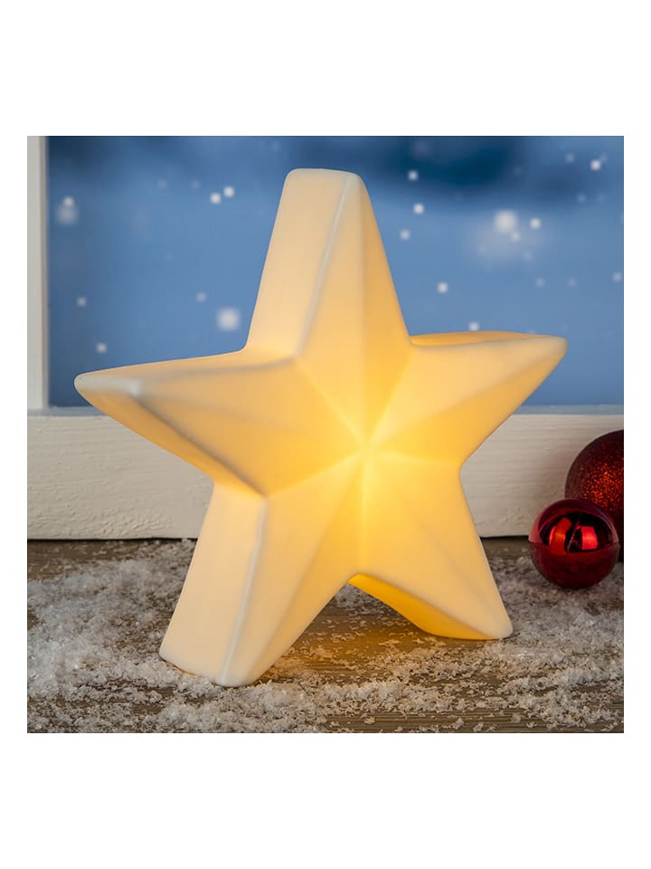 Profiline Dekoracyjna lampa LED "Star" w kolorze ciepłej bieli - 20 x 19 x 5,5 cm rozmiar: onesize