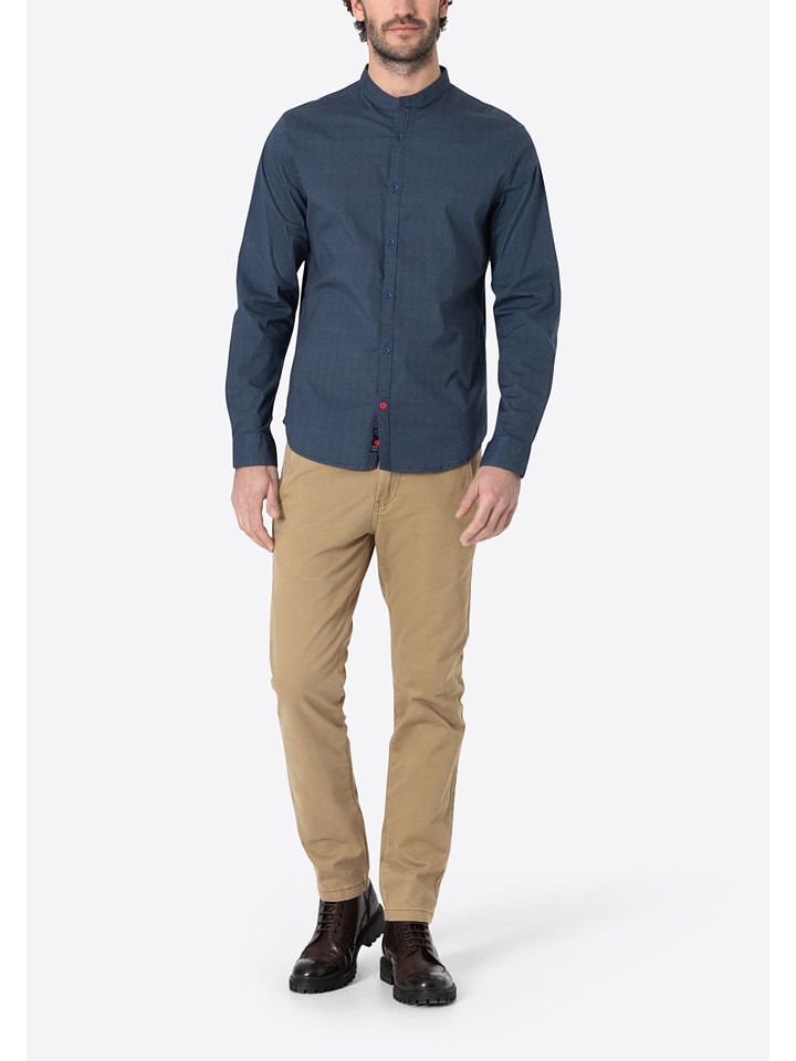 Timezone Spodnie chino "JannoTZ" w kolorze beżowym rozmiar: W30/L34