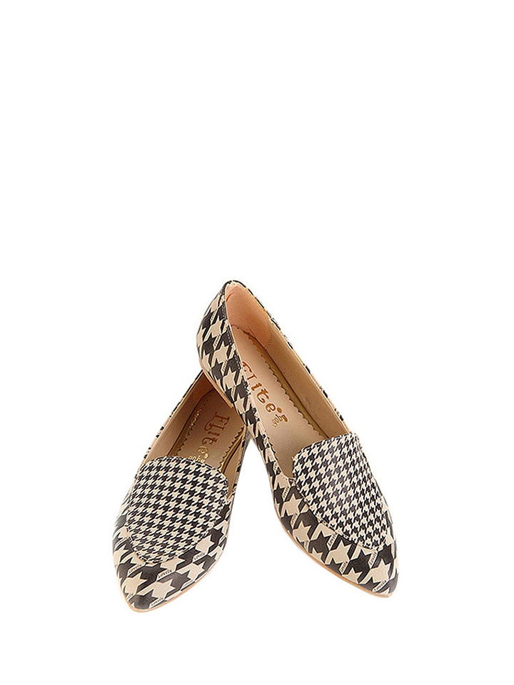 Goby Skórzane mokasyny w kolorze beżowo-brązowym rozmiar: 41