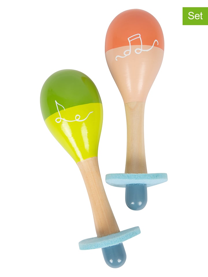 small foot Marakasy (2 szt.) "Groovy Beats" - 12 m+ rozmiar: onesize