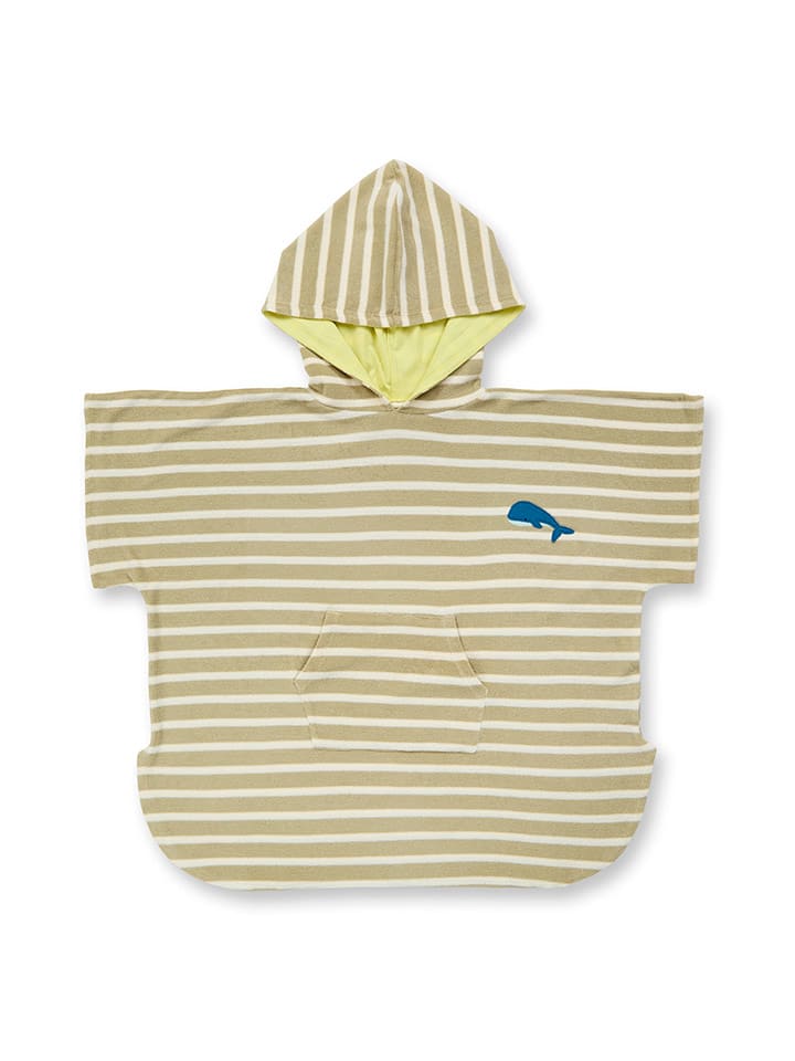 Sense Organics Ponczo kąpielowe "Alvi" w kolorze khaki rozmiar: 110/116