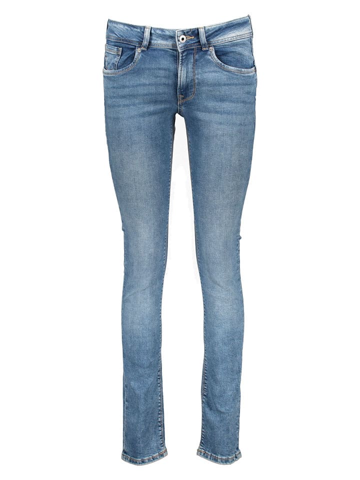Pepe Jeans Dżinsy "Newbrooke" - Slim fit - w kolorze błękitnym rozmiar: W27/L32