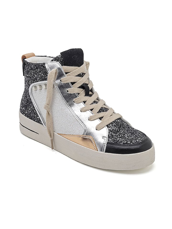 Sixth Sens Sneakersy w kolorze srebrno-czarnym rozmiar: 38