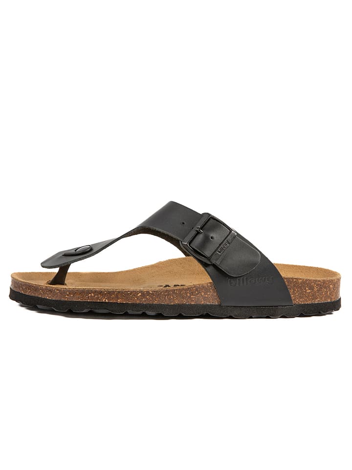 billowy Skórzane japonki w kolorze czarnym rozmiar: 42