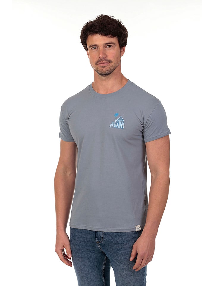 The Time of Bocha Koszulka w kolorze szarym rozmiar: M