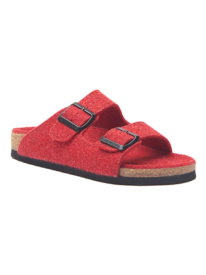 Comfortfusse Klapki w kolorze czerwonym rozmiar: 38