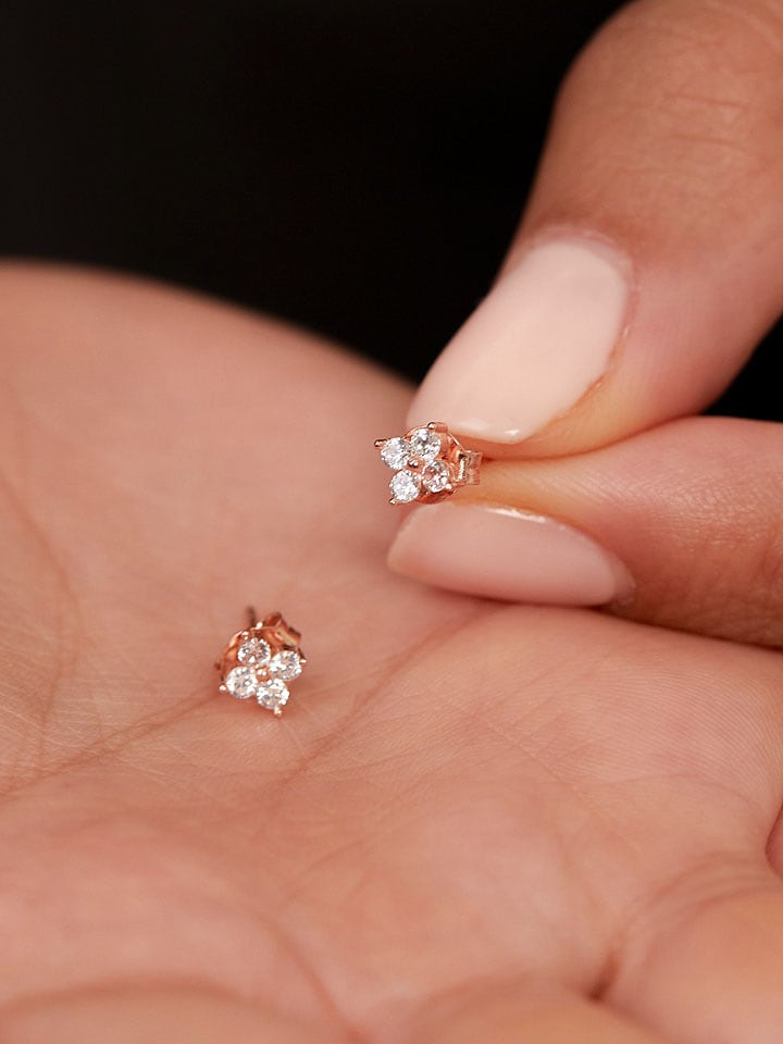 Heliophilia Srebrne kolczyki-wkrętki rozmiar: onesize