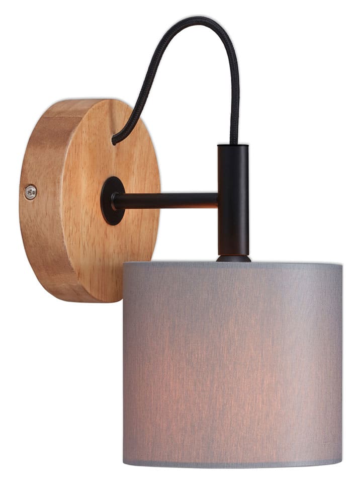 Briloner Lampa ścienna w kolorze jasnobrązowo-szarym - szer. 17,8 cm rozmiar: onesize