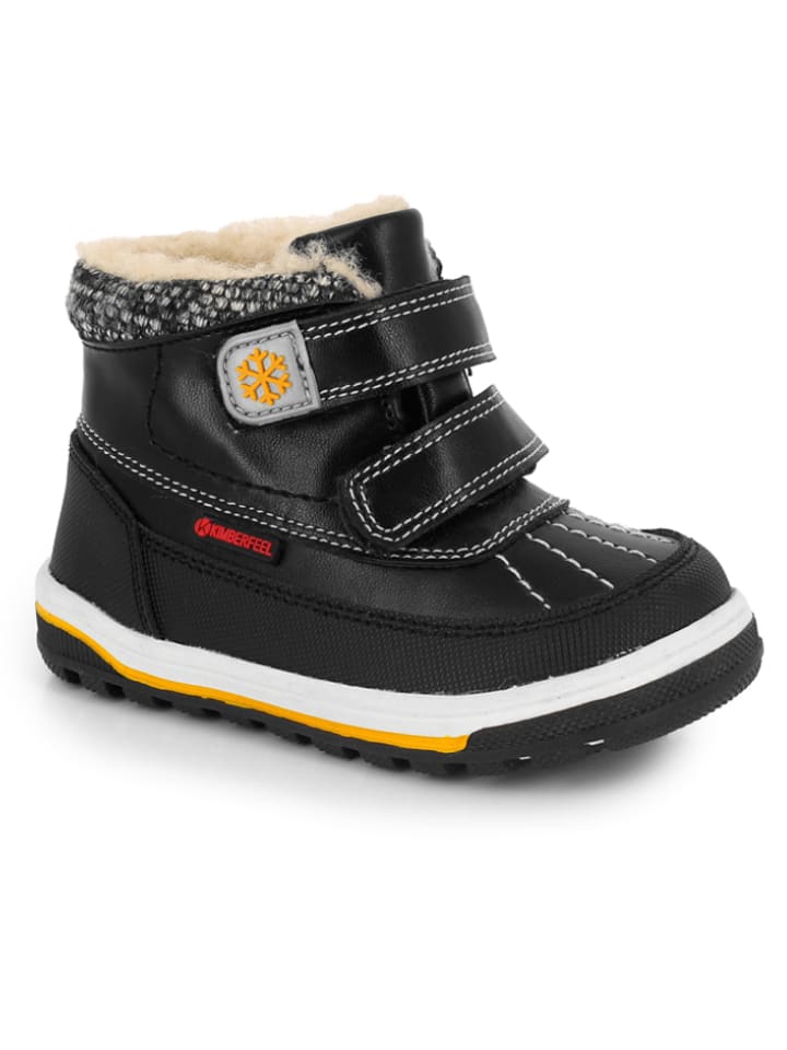 Kimberfeel Botki zimowe "Thais" w kolorze czarnym rozmiar: 22