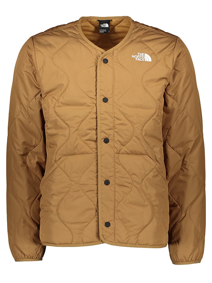 The North Face Kurtka pikowana "Ampato" w kolorze jasnobrązowym rozmiar: XL