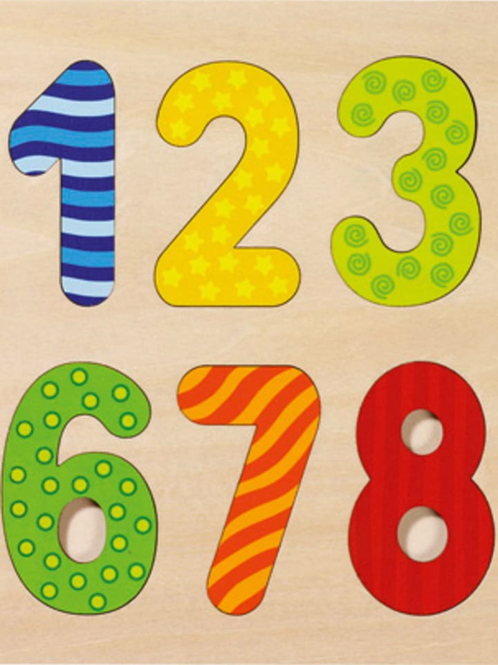 Goki 10-częściowe puzzle - 2+ rozmiar: onesize