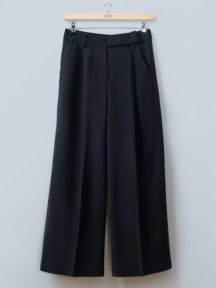 LeGer Spodnie "Chinara" w kolorze czarnym rozmiar: 38