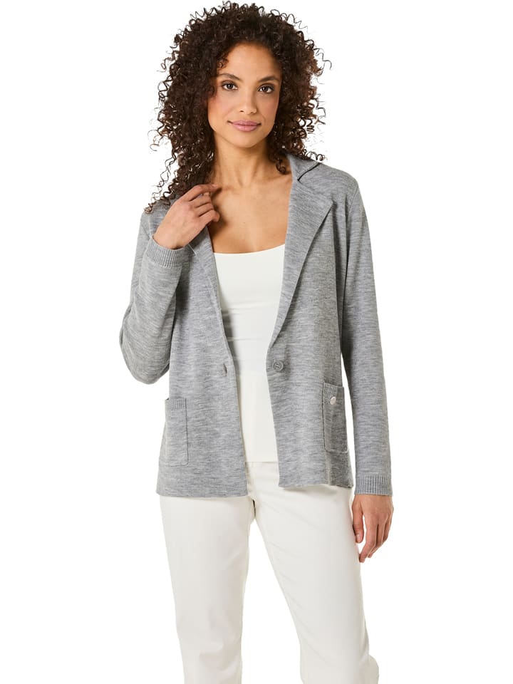 WITT WEIDEN Wełniany blezer w kolorze szarym rozmiar: 50