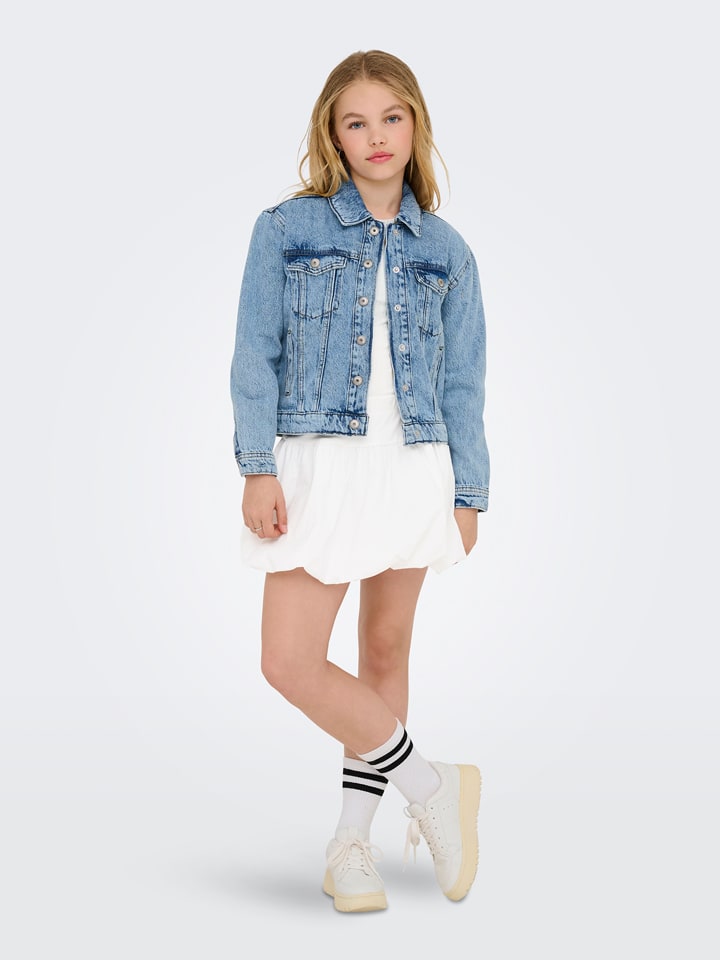 KIDS ONLY Spódnica "Lia" w kolorze białym rozmiar: 122/128