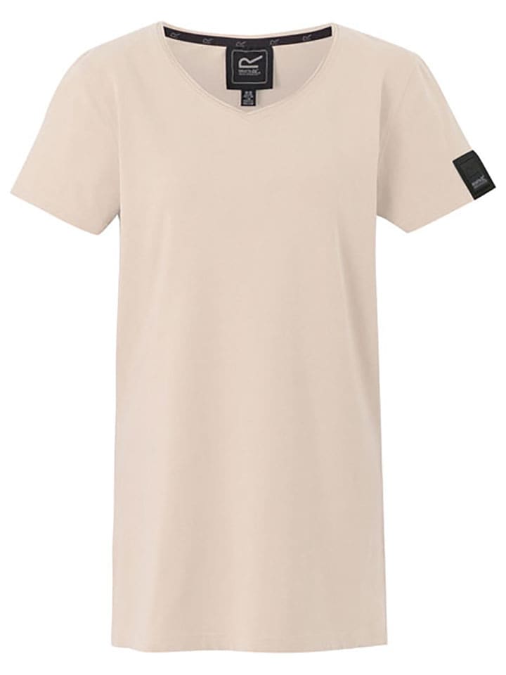 Regatta Koszulka "Elkie" w kolorze beżowym rozmiar: 40